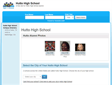 Tablet Screenshot of huttohighschool.org